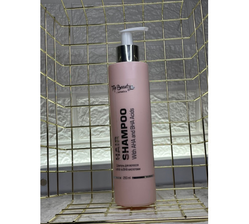 Шампунь для волосся з АНА та ВНА кислотами Top Beauty 250 мл