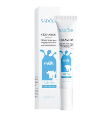 Крем для шкіри навколо очей SADOER Ceramide Milk Plus Multi-Effect поживний, зволожувальний 20 г