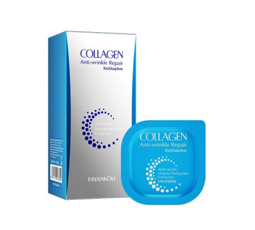 Mаска для лица FAYANKOU Collagen Little Pudding омоложение, увлажнение, восстановление (7,5 г)