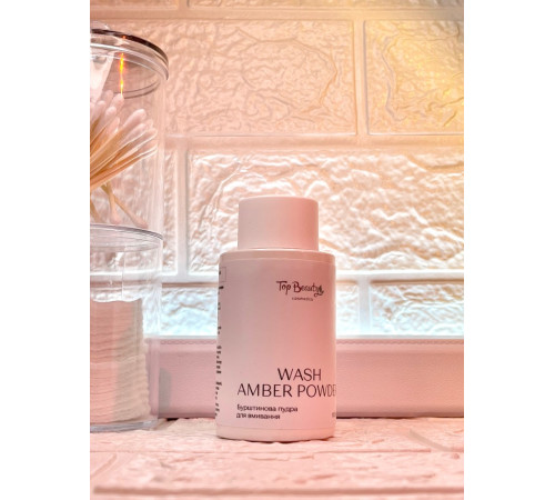 Бурштинова пудра для вмивання Top Beauty Wash Amber Powder 100 мл