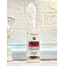 Пінка для вмивання з щіточкою Кераміди Top Beauty 150 мл