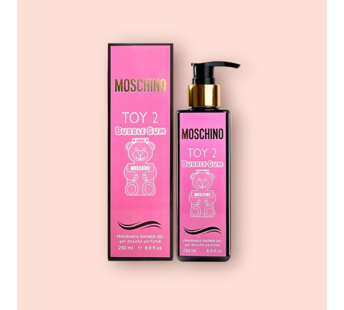 Парфумований гель для душу Moschino Toy 2 Bubble Gum Exclusive EURO 250 мл