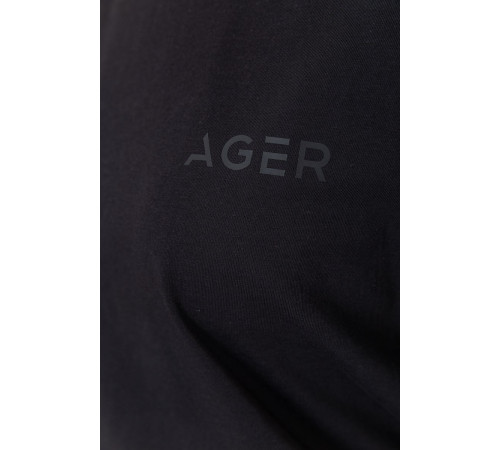 Футболка жіноча Ager, колір чорний, 223R021