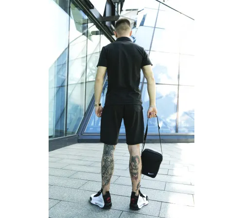 Шорти Шорти чоловічі трикотажні Nike темно-сірі