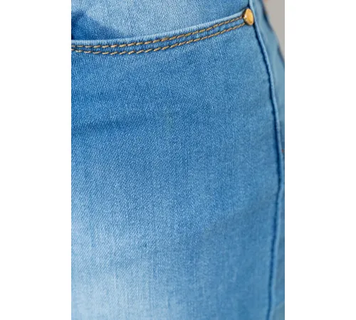 Джинси жіночі, колір блакитний, 167RS005