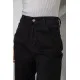 Джинси жіночі Mom's, колір чорний, 244R9016